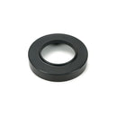 From The Anvil - Matt Black Newbury Lever on Rose Set (Plain) - 46459 - Choice Handles