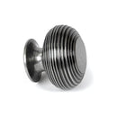 From The Anvil - Matt Black Beehive Cabinet Knob 40mm - 46468 - Choice Handles