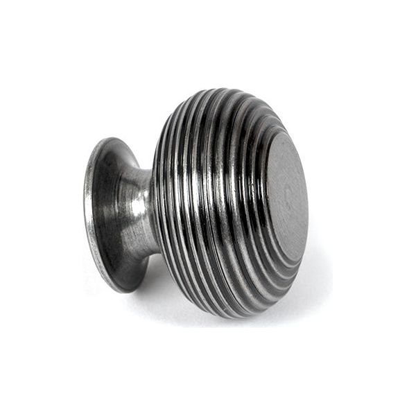 From The Anvil - Pewter Beehive Cabinet Knob 40mm - 46467 - Choice Handles