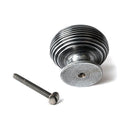 From The Anvil - Pewter Beehive Cabinet Knob 40mm - 46467 - Choice Handles