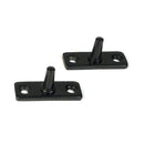 From The Anvil - Black 10" Hammered Newbury Stay - 46478 - Choice Handles