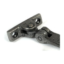 From The Anvil - Pewter 10" Hammered Newbury Stay - 46480 - Choice Handles