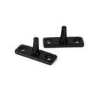 From The Anvil - Black 12" Hammered Newbury Stay - 46481 - Choice Handles