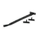 From The Anvil - Black 12" Hammered Newbury Stay - 46481 - Choice Handles