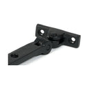 From The Anvil - Matt Black 12" Hammered Newbury Stay - 46482 - Choice Handles