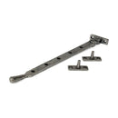 From The Anvil - Pewter 12" Hammered Newbury Stay - 46483 - Choice Handles