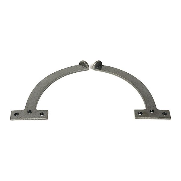 From The Anvil - Pewter 8.5" Quadrant Stay (Pair) - 46507 - Choice Handles