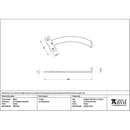 From The Anvil - Pewter 8.5" Quadrant Stay (Pair) - 46507 - Choice Handles