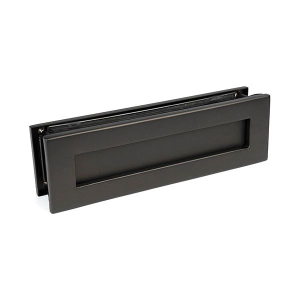 From The Anvil - Traditional Letterbox - Aged Bronze - 46554 - Choice Handles