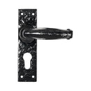 From The Anvil - Lever Euro Lock Set - Black - 46573 - Choice Handles
