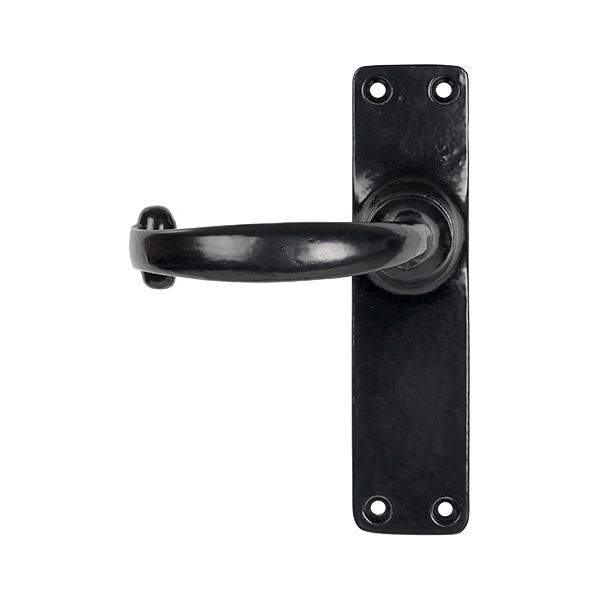 From The Anvil - MF Lever Latch Set - Black - 46574 - Choice Handles