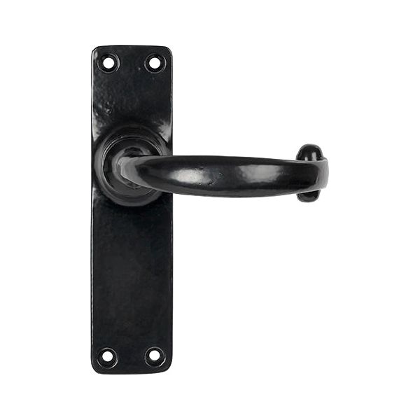 From The Anvil - MF Lever Latch Set - Black - 46574 - Choice Handles