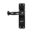 From The Anvil - MF Lever Bathroom Set - Black - 46575 - Choice Handles