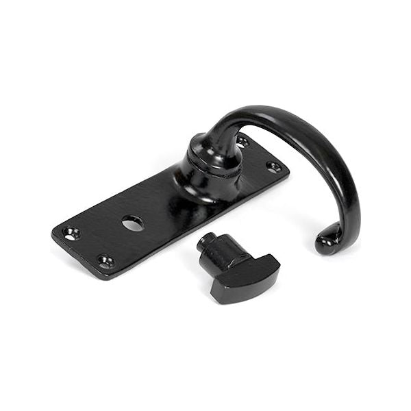 From The Anvil - MF Lever Bathroom Set - Black - 46575 - Choice Handles