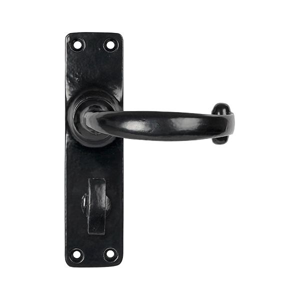 From The Anvil - MF Lever Bathroom Set - Black - 46575 - Choice Handles