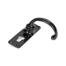 From The Anvil - MF Lever Euro Lock Set - Black - 46576 - Choice Handles