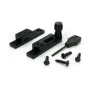 From The Anvil - Black Beehive Quadrant Fastener - Narrow - 46594 - Choice Handles