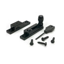 From The Anvil - Black Mushroom Quadrant Fastener - Narrow - 46595 - Choice Handles