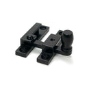 From The Anvil - Black Mushroom Quadrant Fastener - Narrow - 46595 - Choice Handles