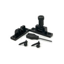 From The Anvil - Black Brompton Brighton Fastener - Narrow (Square) - 46596 - Choice Handles