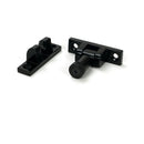 From The Anvil - Black Brompton Brighton Fastener - Narrow (Square) - 46596 - Choice Handles