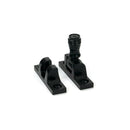 From The Anvil - Black Prestbury Brighton Fastener - Narrow (Square) - 46597 - Choice Handles