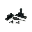 From The Anvil - Black Mushroom Brighton Fastener - Narrow (Square) - 46599 - Choice Handles