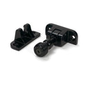 From The Anvil - Black Beehive Brighton Fastener (Radiused) - 46602 - Choice Handles