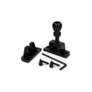 From The Anvil - Black Mushroom Brighton Fastener (Radiused) - 46603 - Choice Handles