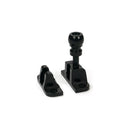 From The Anvil - Black Mushroom Brighton Fastener (Radiused) - 46603 - Choice Handles