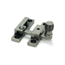 From The Anvil - Pewter Beehive Quadrant Fastener - Narrow - 46607 - Choice Handles
