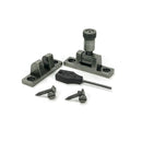 From The Anvil - Pewter Brompton Brighton Fastener - Narrow (Square) - 46609 - Choice Handles