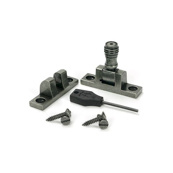 From The Anvil - Pewter Prestbury Brighton Fastener - Narrow (Square) - 46610 - Choice Handles