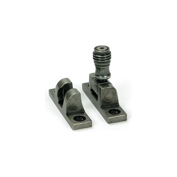From The Anvil - Pewter Prestbury Brighton Fastener - Narrow (Square) - 46610 - Choice Handles
