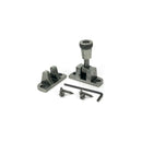 From The Anvil - Pewter Brompton Brighton Fastener (Radiused) - 46613 - Choice Handles