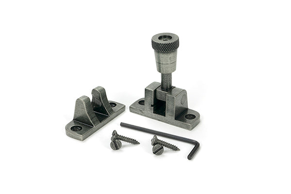 From The Anvil - Pewter Brompton Brighton Fastener (Radiused) - 46613
