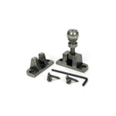 From The Anvil - Pewter Mushroom Brighton Fastener (Radiused) - 46616 - Choice Handles
