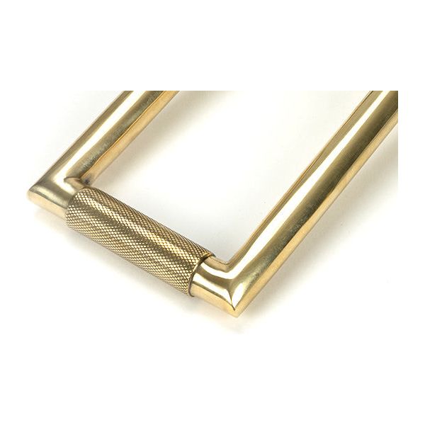 From The Anvil - Aged Brass Brompton Door Knocker - 46644