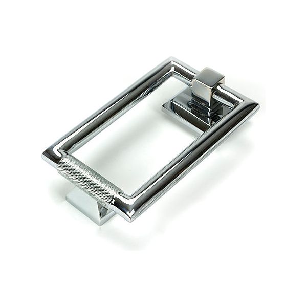 From The Anvil - Polished Chrome Brompton Door Knocker - 46645