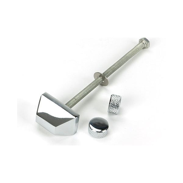 From The Anvil - Polished Chrome Brompton Door Knocker - 46645