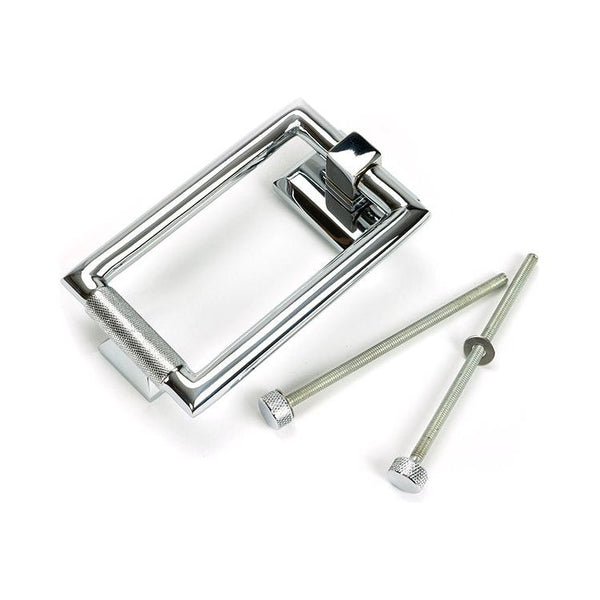 From The Anvil - Polished Chrome Brompton Door Knocker - 46645
