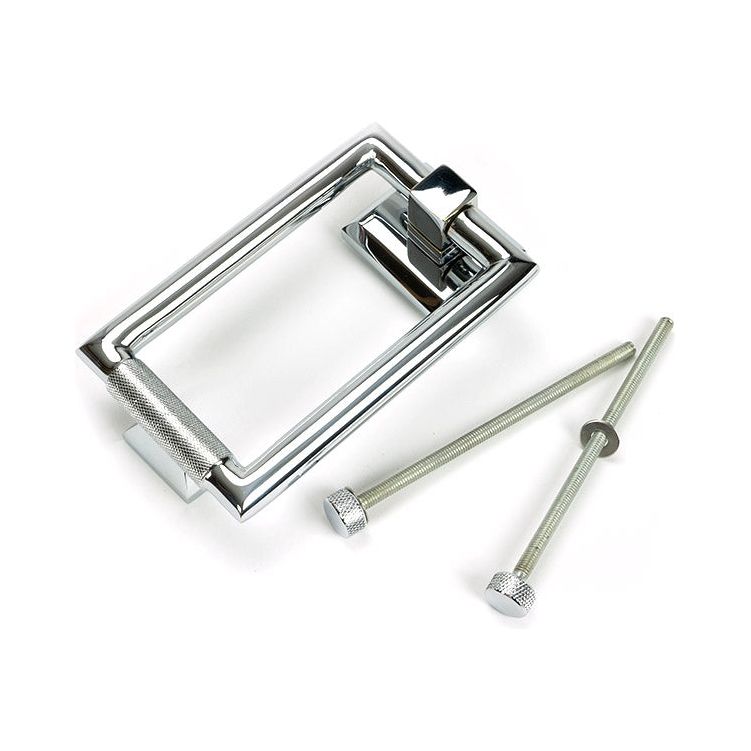 From The Anvil - Polished Chrome Brompton Door Knocker - 46645