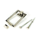 From The Anvil - Polished Nickel Brompton Door Knocker - 46646 - Choice Handles