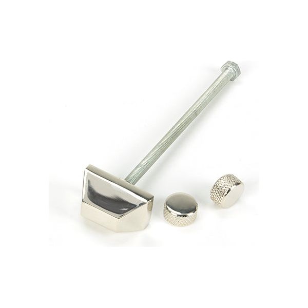 From The Anvil - Polished Nickel Brompton Door Knocker - 46646