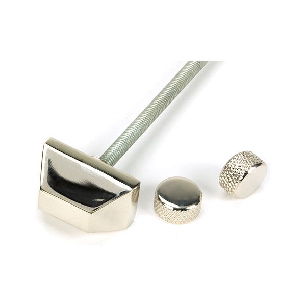 From The Anvil - Polished Nickel Brompton Door Knocker - 46646