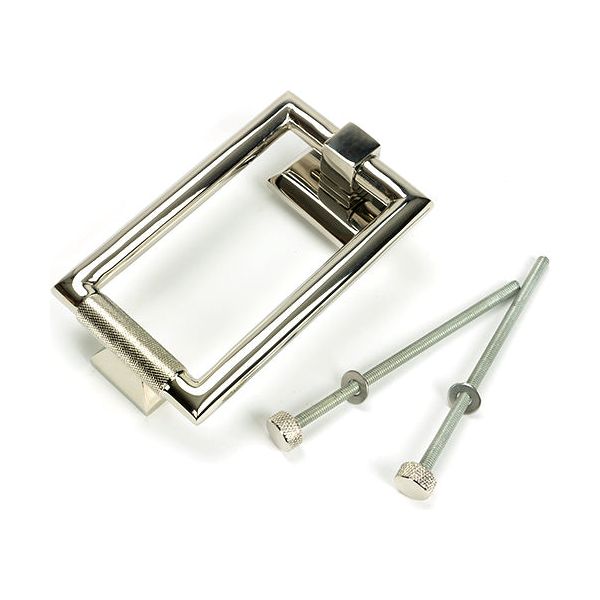 From The Anvil - Polished Nickel Brompton Door Knocker - 46646