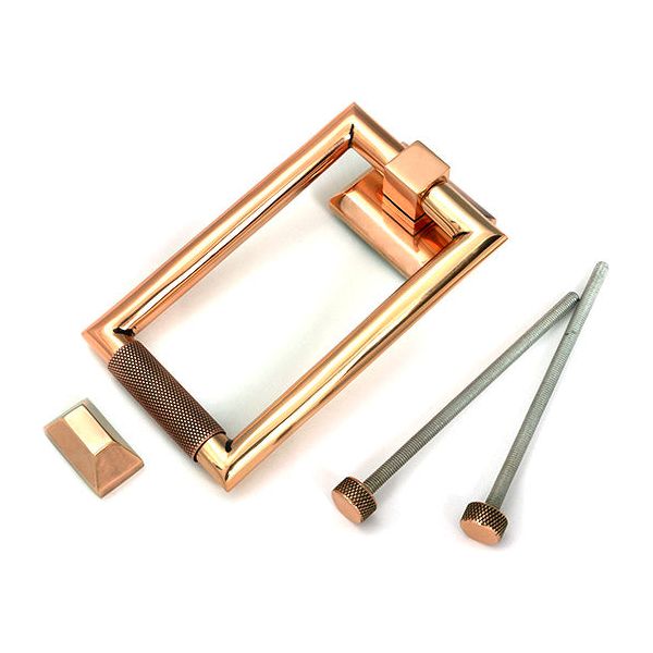 From The Anvil - Polished Bronze Brompton Door Knocker - 46648 - Choice Handles