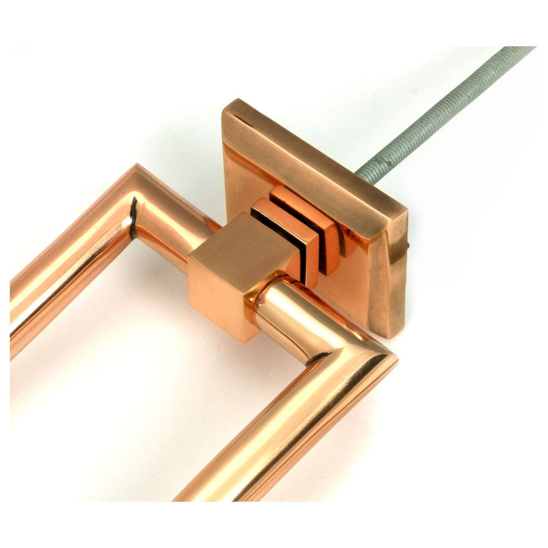 From The Anvil - Polished Bronze Brompton Door Knocker - 46648 - Choice Handles