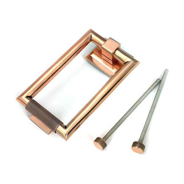 From The Anvil - Polished Bronze Brompton Door Knocker - 46648