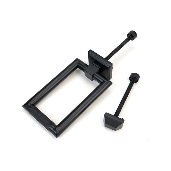 From The Anvil - Matt Black Brompton Door Knocker - 46650